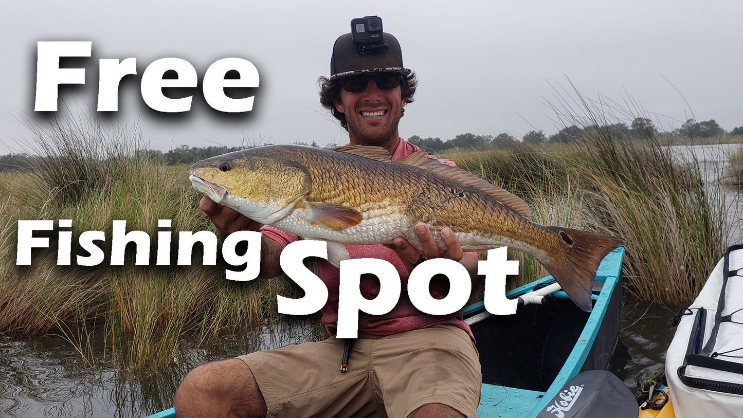 Free fishing spot Live on Facebook
